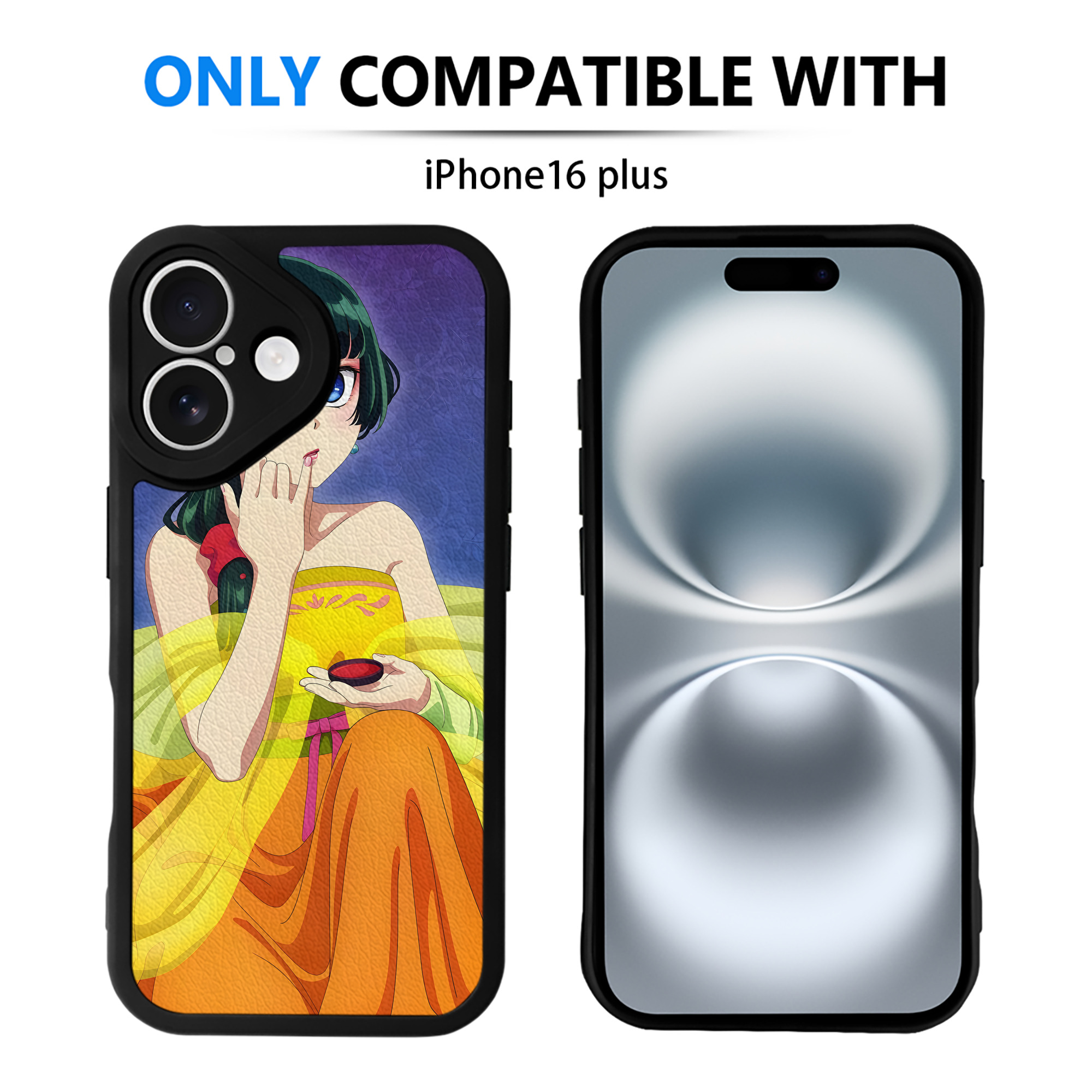 （画像用） 薬屋のひとりごと The Apothecary Diaries 【iPhone 16シリーズ対応】シリコンスマホケース（レザー調） 材質：シリコン